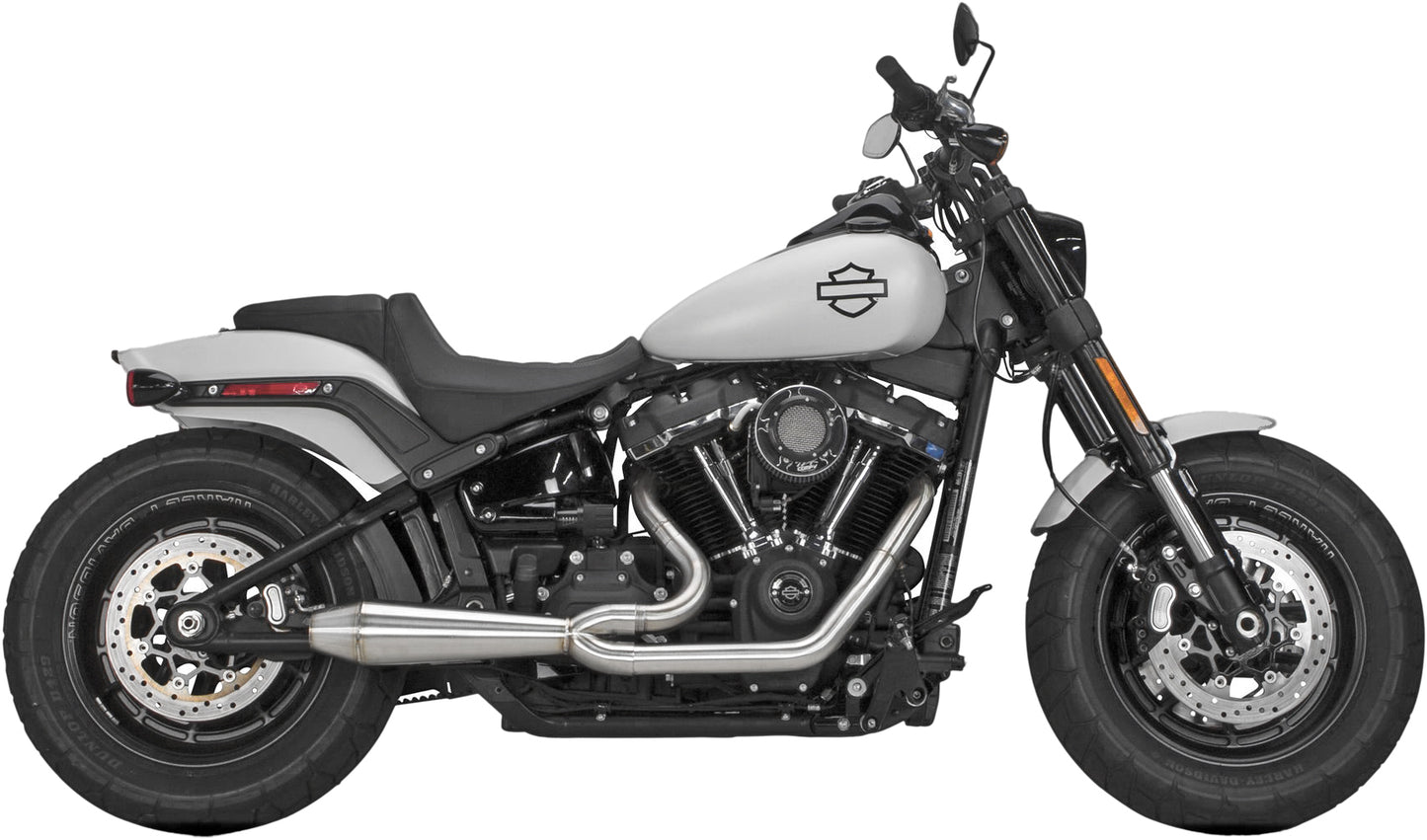 Comp S 2in1 Exhaust Softail Gen 2 Brushed