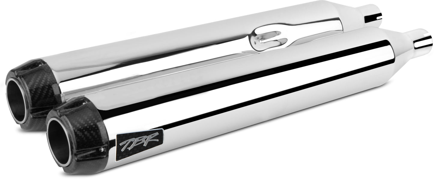 Comp S Slip On Touring Tc Chrome W/Cf End Cap