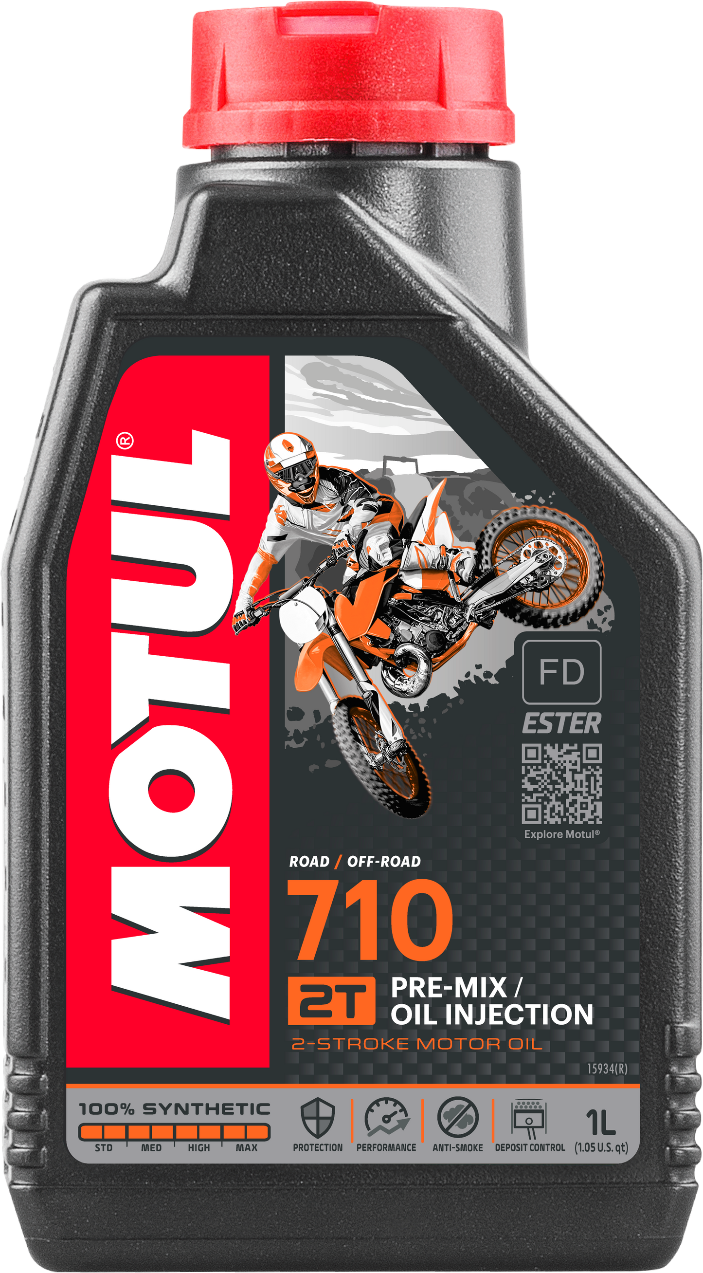710 Racing Premix Oil 2t 1l
