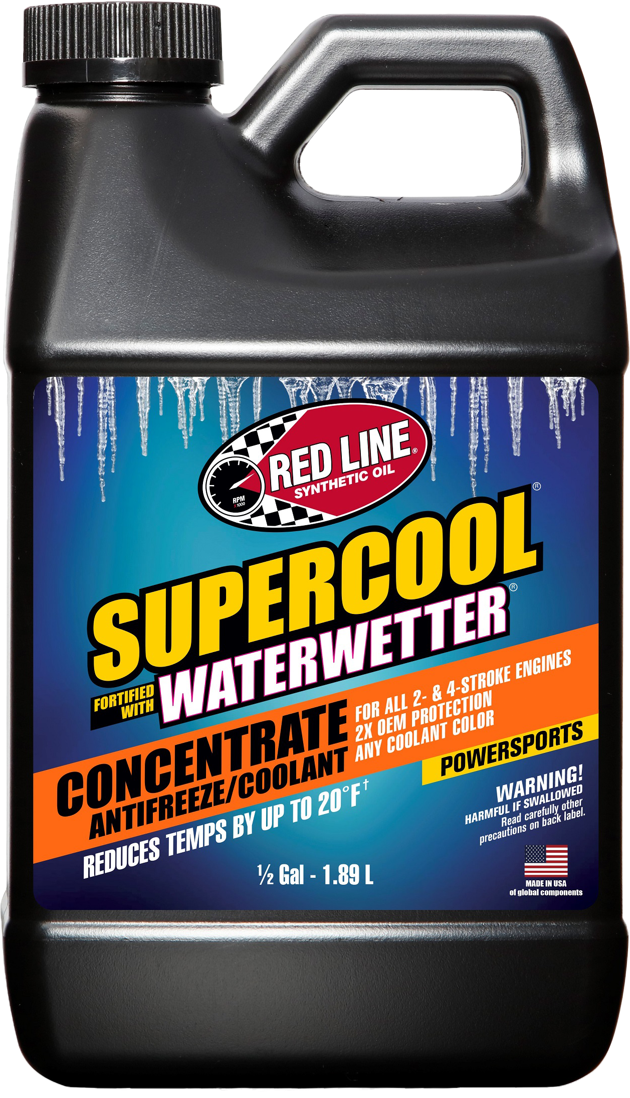 Supercool Concentrate 64 Oz Powersports Antifreeze