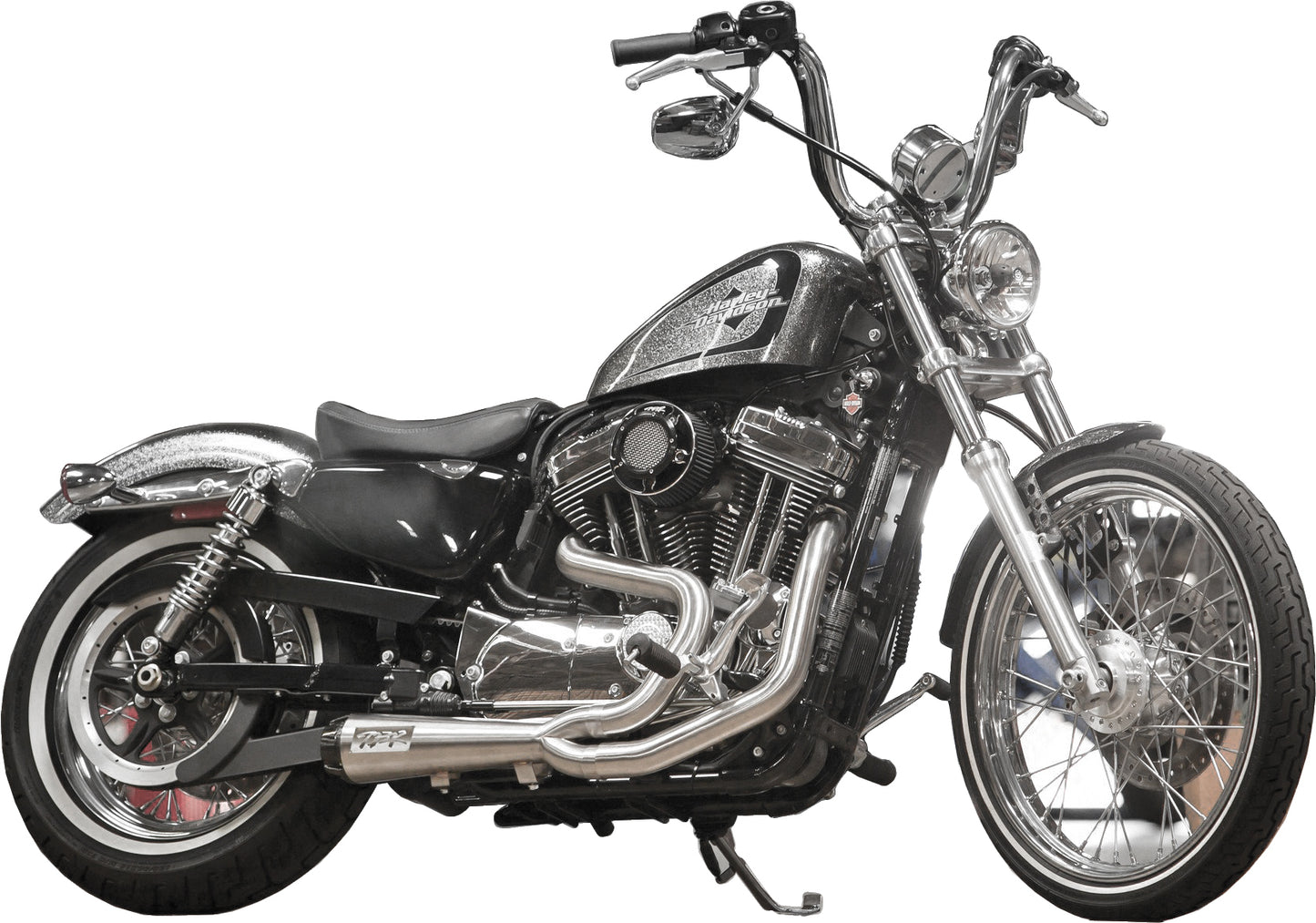 Comp S 2in1 Exhaust Sportster Brushed