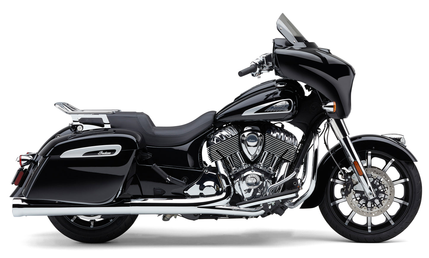 Detach Big A Wrap Around Rack Chrome Chieftain 14 21