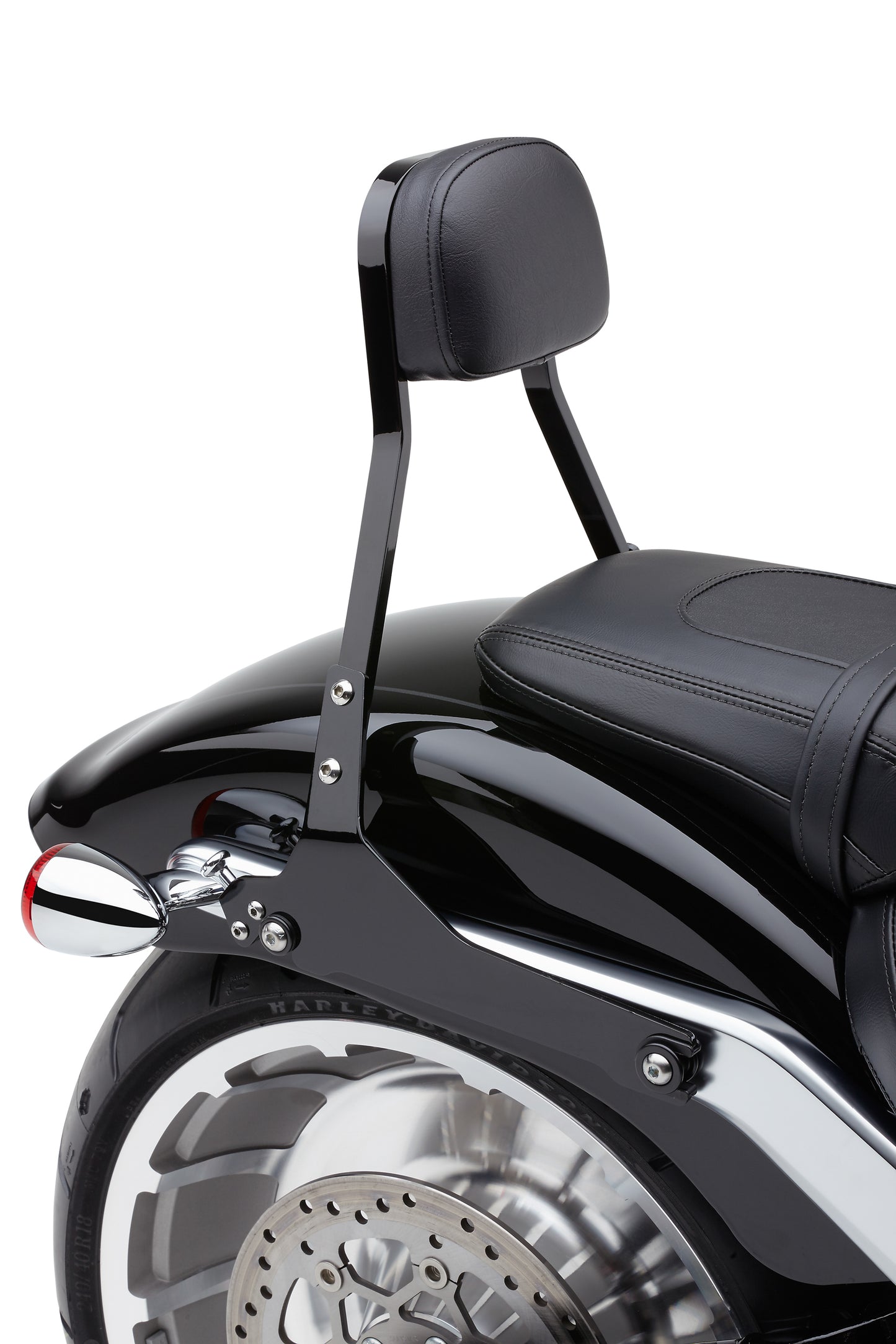 Detachable Backrest Round Black Flhc/S 18 22