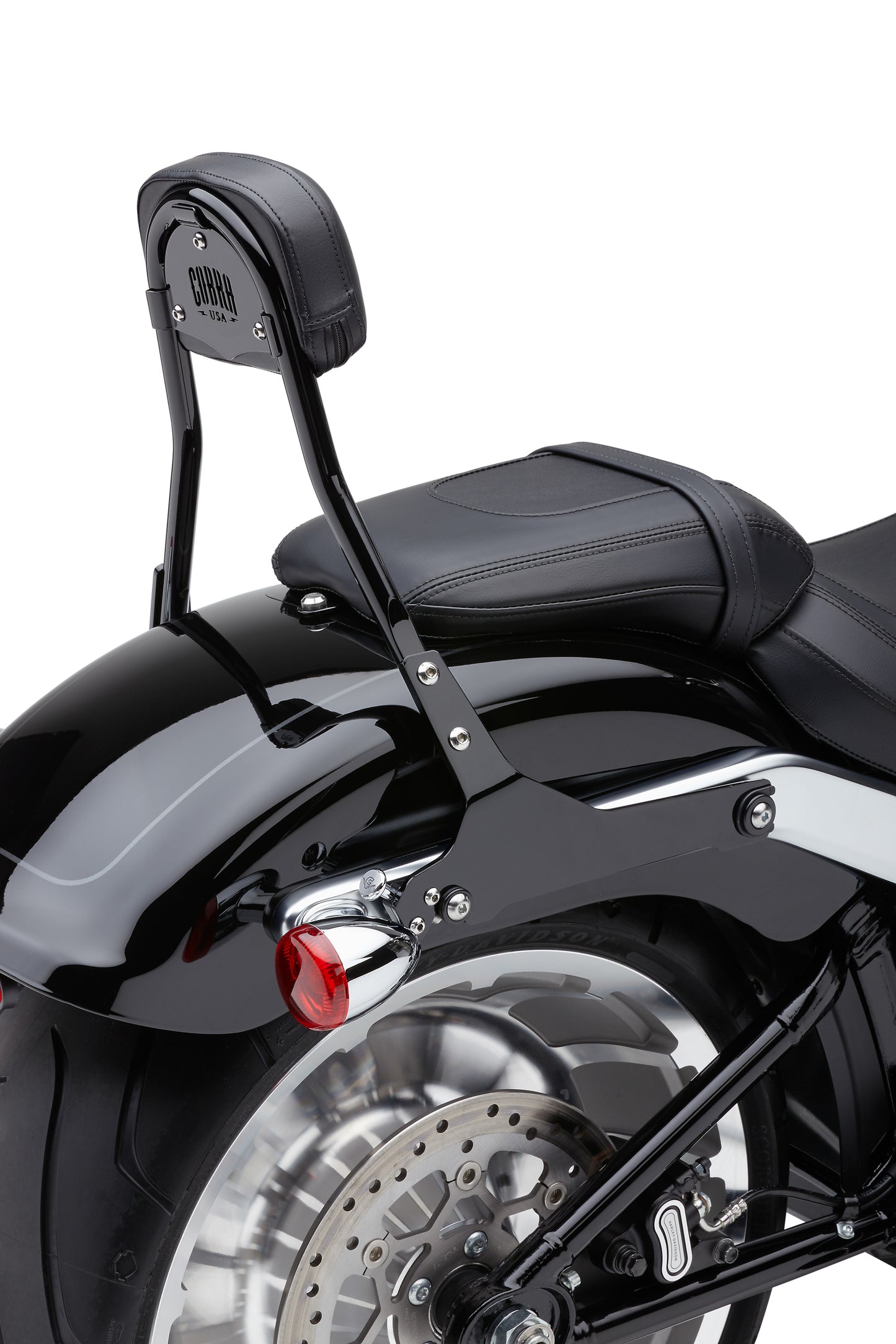 Detachable Backrest Round Black Flhc/S 18 22