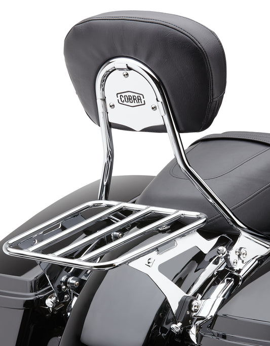 Detach Backrest Short Chrome Flh/Flt 97 08