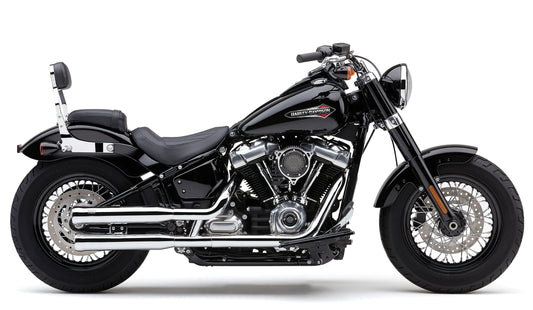 3" Nh Series Slip Ons Chrome Softail 18 22