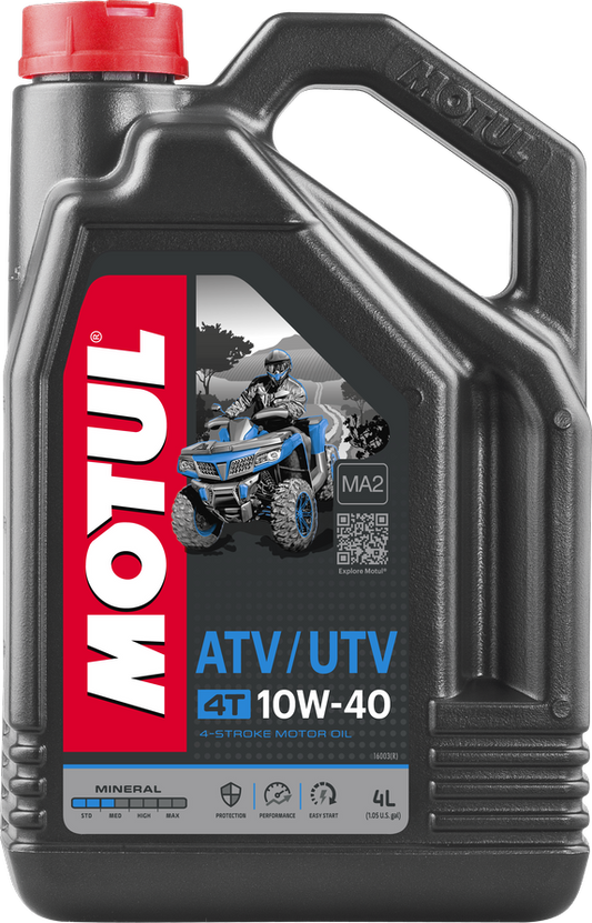 Quad Oil 4t 10w40 4l