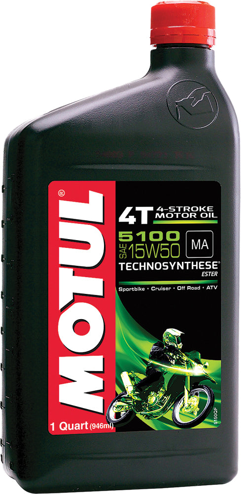 5100 Ester/Synthetic Engine Oil 15w 50 1qt