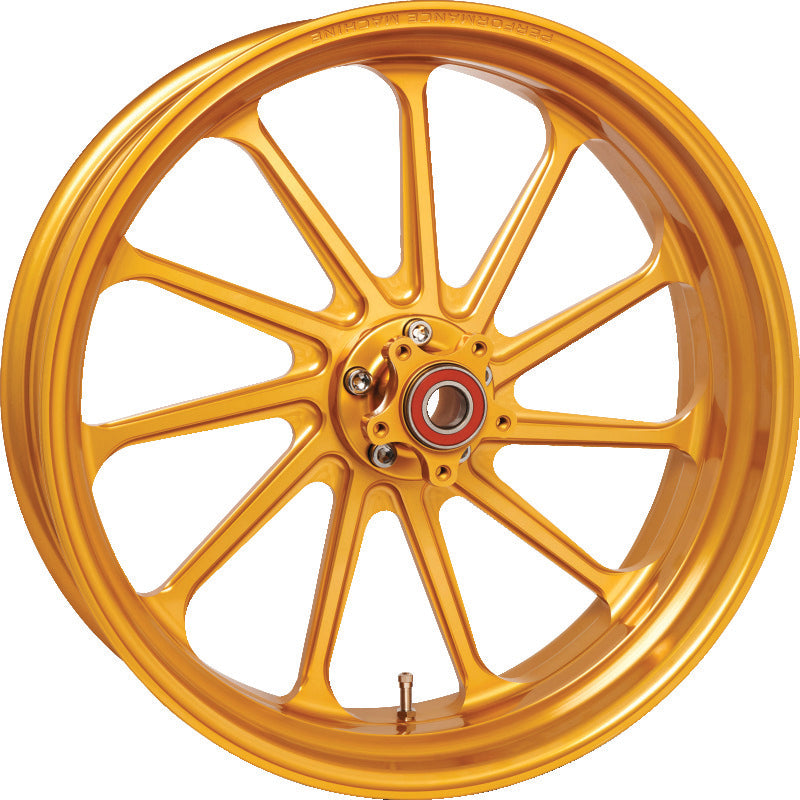 Performance Machine 21x3.5 Forged Wheel Assault  - Gold Ano