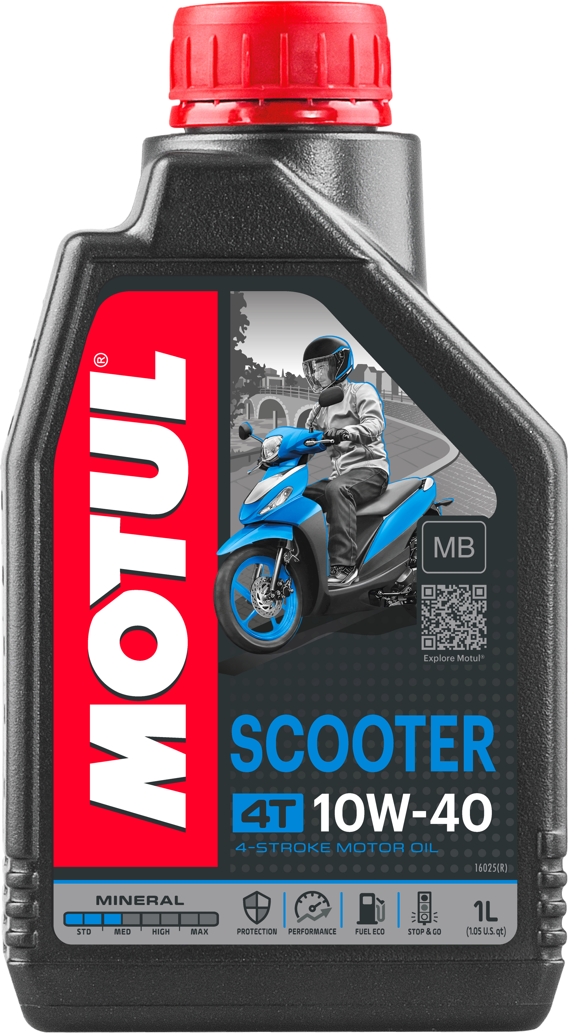 Scooter 4t 10w40 1lt