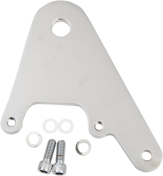 PERFORMANCE MACHINE (PM) Caliper Bracket - Chrome - Custom Frame with 3/4" Axle 0023-1586AG-CH