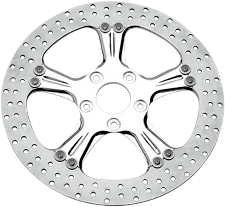PERFORMANCE MACHINE (PM) Brake Rotor - 11.8" - Wrath - Chrome 0133-1800WRAS-CH