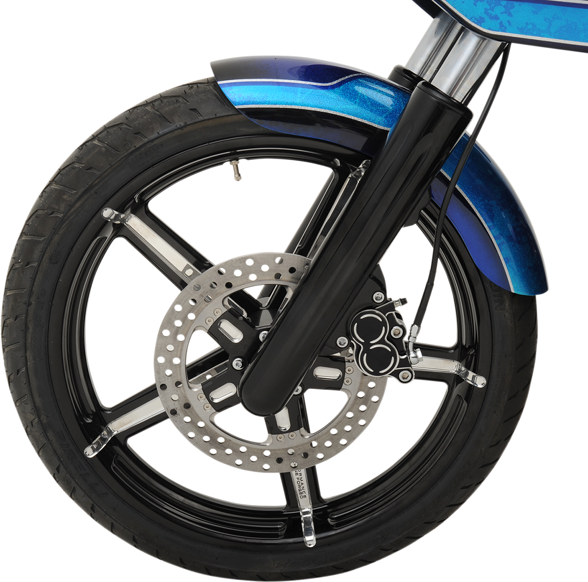 PERFORMANCE MACHINE (PM) Brake Rotor - 11.8" - Formula - Platinum Chrome 0133-1800FRMS-BMP