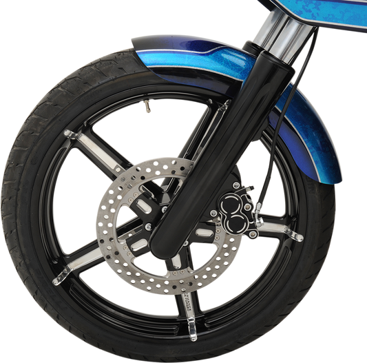 PERFORMANCE MACHINE (PM) Brake Rotor - 11.8" - Formula - Platinum Chrome 0133-1800FRMS-BMP