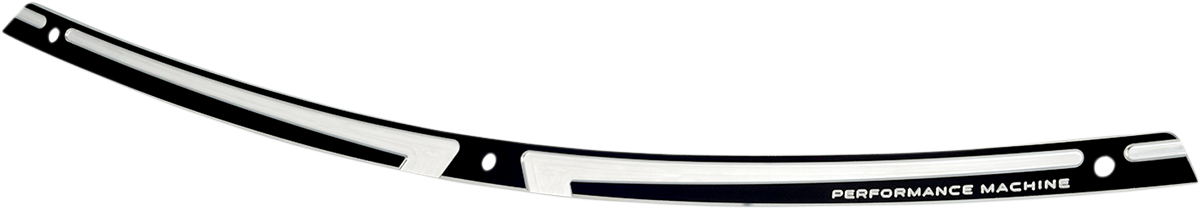 PERFORMANCE MACHINE (PM) Windshield Trim - Scallop - Contrast Cut - FL '14-'21 0209-2016SCA-BM