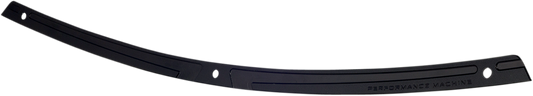 PERFORMANCE MACHINE (PM) Windshield Trim - Scallop - Black Ops - FL '14-'21 0209-2016SCA-SMB