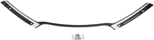 PERFORMANCE MACHINE (PM) Windshield Trim - Scallop - Contrast Cut - FLTR '15-'21 0209-2018SCA-BM