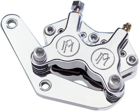 PERFORMANCE MACHINE (PM) Single Disc Caliper - Front - Polished 87-99 1219-0017-P