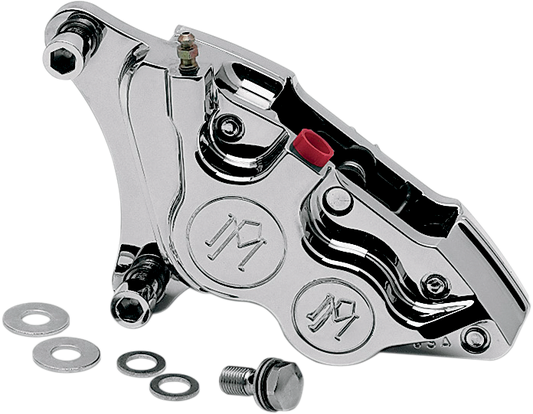 PERFORMANCE MACHINE (PM) Caliper - Front Left - Polished - 84-99 Harley-Davidson 0053-2915-P