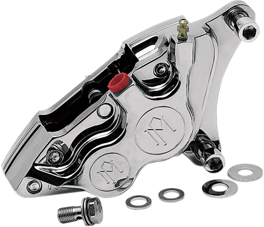 PERFORMANCE MACHINE (PM) Caliper - Front Right - Chrome - 84-99 Harley-Davidson 0053-2916-CH