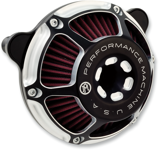 PERFORMANCE MACHINE (PM) Max HP Air Cleaner Kit - Contrast Cut* 0206-2141-BM