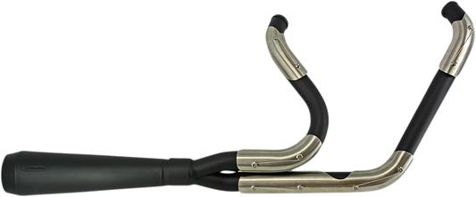 TRASK 2-into-1 Assault Exhaust System - Black TM-5052BK