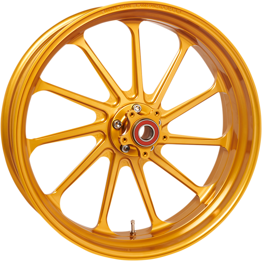 PERFORMANCE MACHINE (PM) Wheel - Assault - Front - Dual Disc/without ABS - Gold Ops* - 21x3.5 1202-7106R-ASLAJAP-G