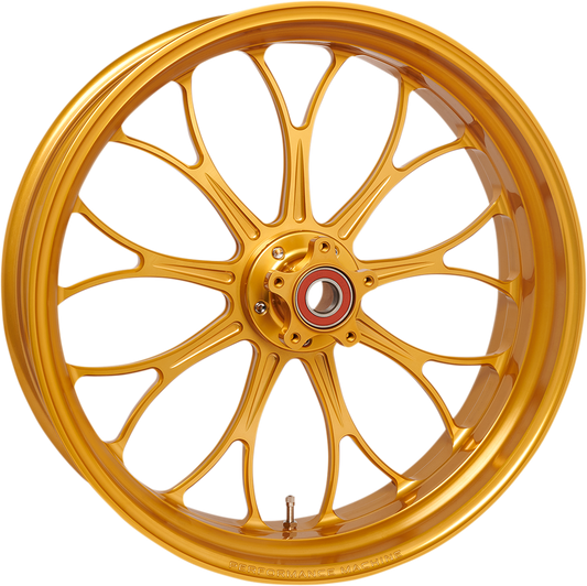 PERFORMANCE MACHINE (PM) Wheel - Revolution - Rear - Single Disc/with ABS - Gold Ops* - 18x5.5 1269-7814R-RVNAP-G