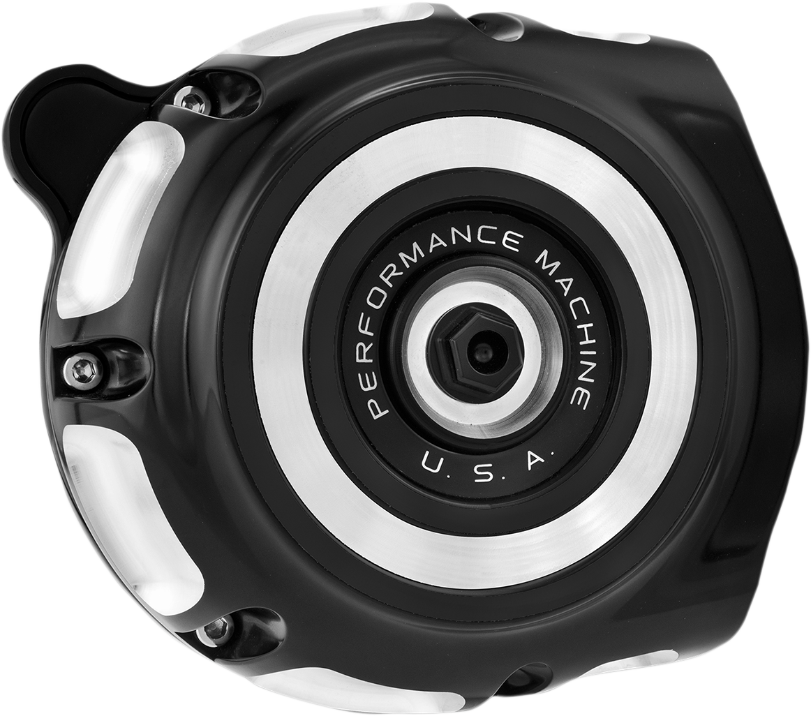 PERFORMANCE MACHINE (PM) Vintage Air Cleaner - Contrast Cut* 0206-2142-BM