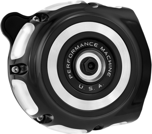 PERFORMANCE MACHINE (PM) Vintage Air Cleaner - Contrast Cut* 0206-2142-BM