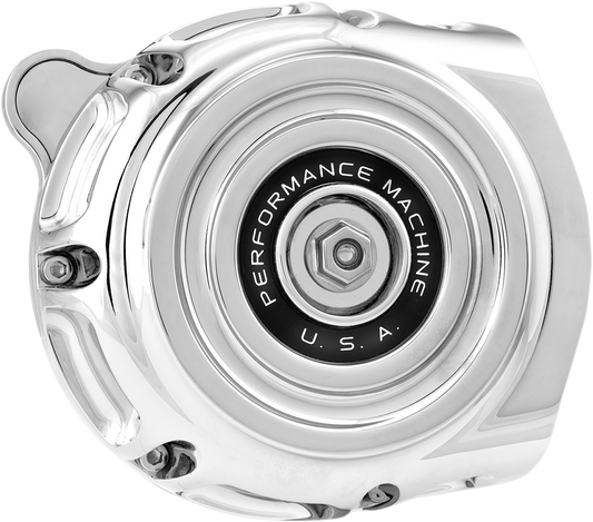 PERFORMANCE MACHINE (PM) Vintage Air Cleaner - Chrome 0206-2142-CH