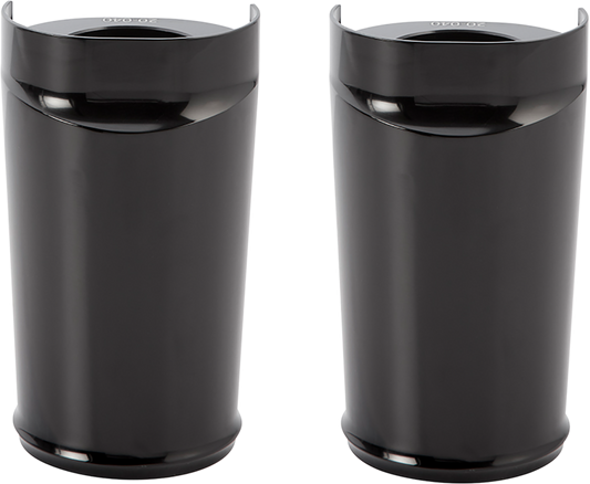 ARLEN NESS Fork Boot Cover - Black Anodized - Smooth 20-033