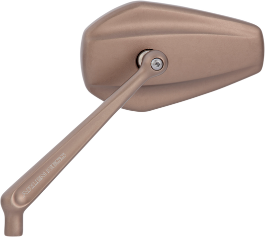 ARLEN NESS Mirror - Mini Stocker - Side View - Oval - Titanium - Left 13-168
