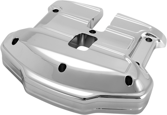 PERFORMANCE MACHINE (PM) Rocker Box Cover - Scalloped - Chrome - M8 0177-2070-CH