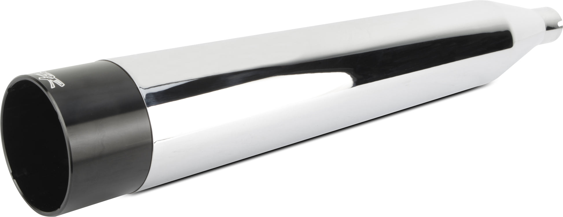 Comp S 2in1 Exhaust Touring M8 Chrome W/Black End Cap