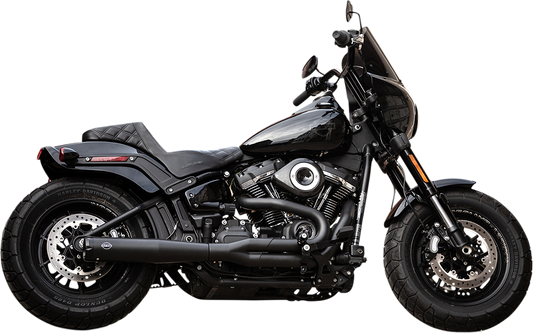 S&S CYCLE Exhaust - 2:1 - Black 550-0789B