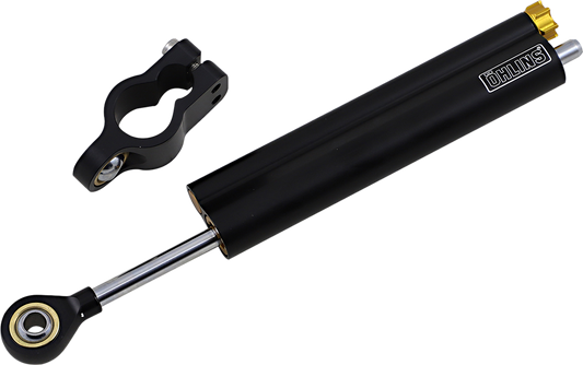 OHLINS Steering Damper - 63 mm - Blackline Universal (SD007) SD 007