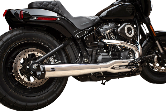 S&S CYCLE Exhaust - 2:1 - Chrome 550-0791B