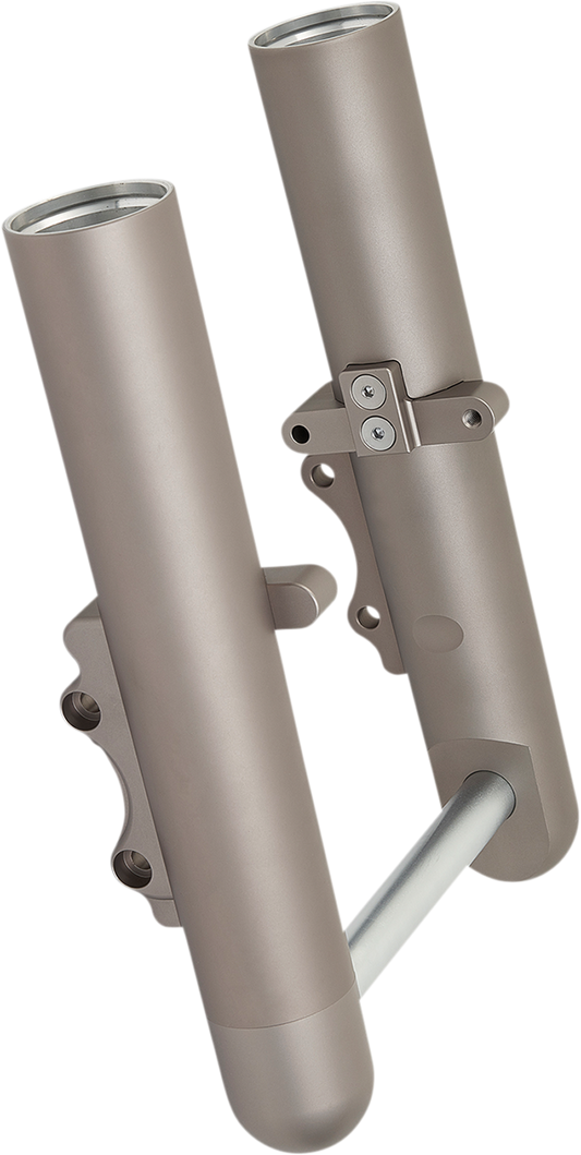 ARLEN NESS Fork Legs - Titanium Anodized - Smooth - Dual Disc 40-507