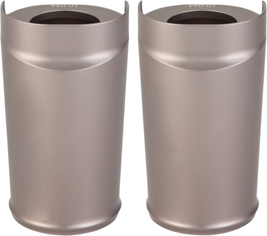 ARLEN NESS Fork Boot Cover - Titanium Anodized - Smooth 20-005