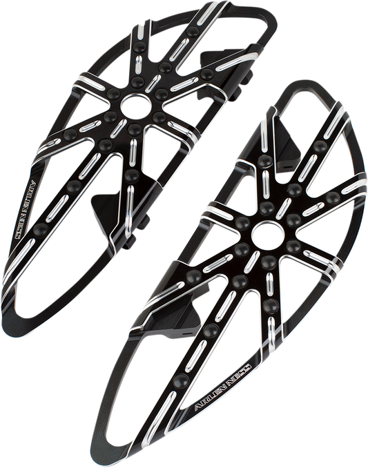 ARLEN NESS Driver Floorboards - 10 Gauge - Black 410-005