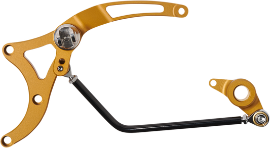 PERFORMANCE MACHINE (PM) Mid Control - Gold -Softail 0035-1172M-SMG
