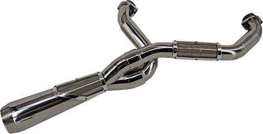 TRASK 2-into-1 Big Sexy Exhaust System - Polished Stainless Steel TM-5110PO