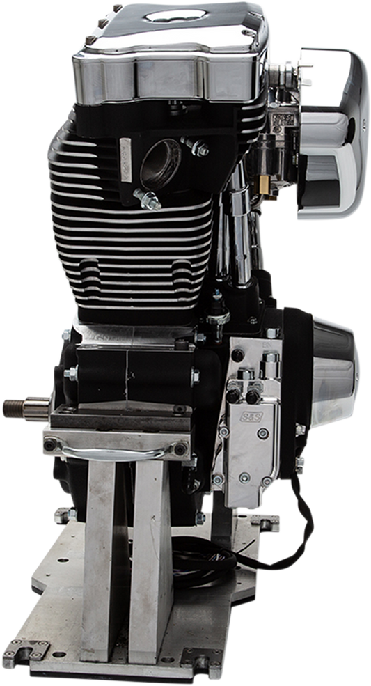 S&S CYCLE V80R Series Engine - Black - Custom Chassis | Evolution Big Twin 31-9150