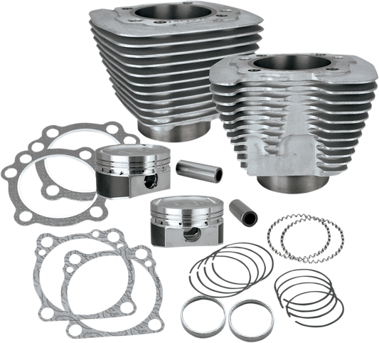 S&S CYCLE 1200cc Conversion Kit - XL883 - Silver 910-0688