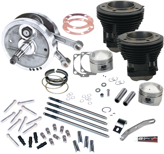 S&S CYCLE 96" Sidewinder® Big Bore Stroker Engine Performance Kit 91-9134