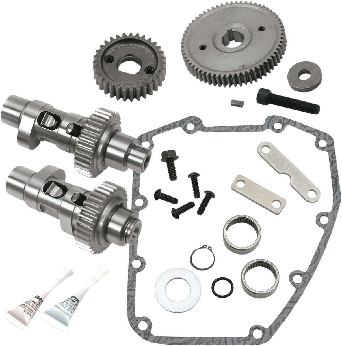 S&S CYCLE Camshaft Kit - 635 H.O. - Gear Drive - Twin Cam 330-0335