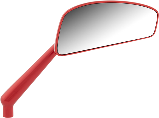 ARLEN NESS Mirror - Tearchop - Side View - Teardrop - Red - Right 510-019