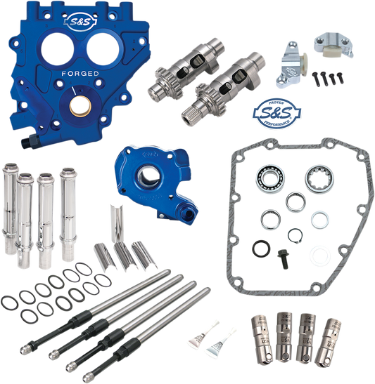 S&S CYCLE Cam Chest with Plate Kit - 585CE - Easy Start Cams - Twin Cam 330-0543