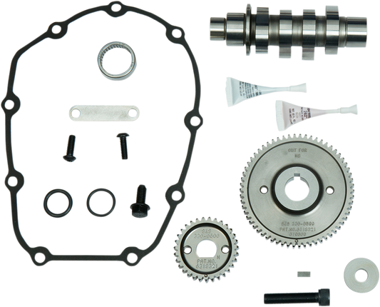 S&S CYCLE Camshaft Kit - 475G Gear Drive - M8 330-0645